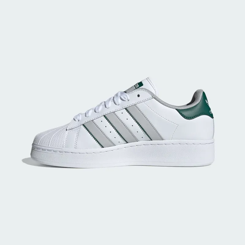 adidas Superstar XLG Cloud White / Grey Two / Collegiate Green (IE0763)