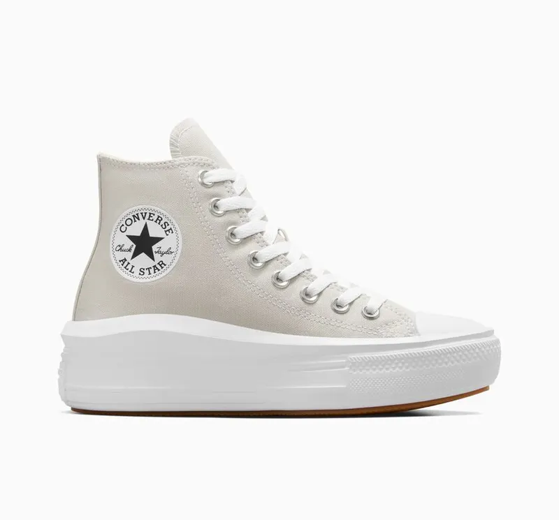 Converse Chuck Taylor All Star Move Fossilized/wit/zwart (A07579C)
