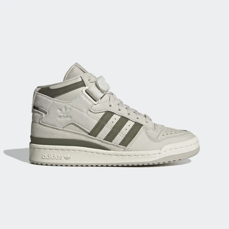 adidas Forum Mid Shoes Bliss / Focus Olive / Off White (GY4869)