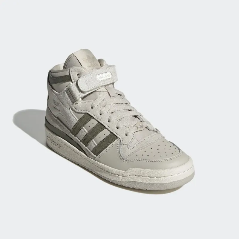 adidas Forum Mid Shoes Bliss / Focus Olive / Off White (GY4869)