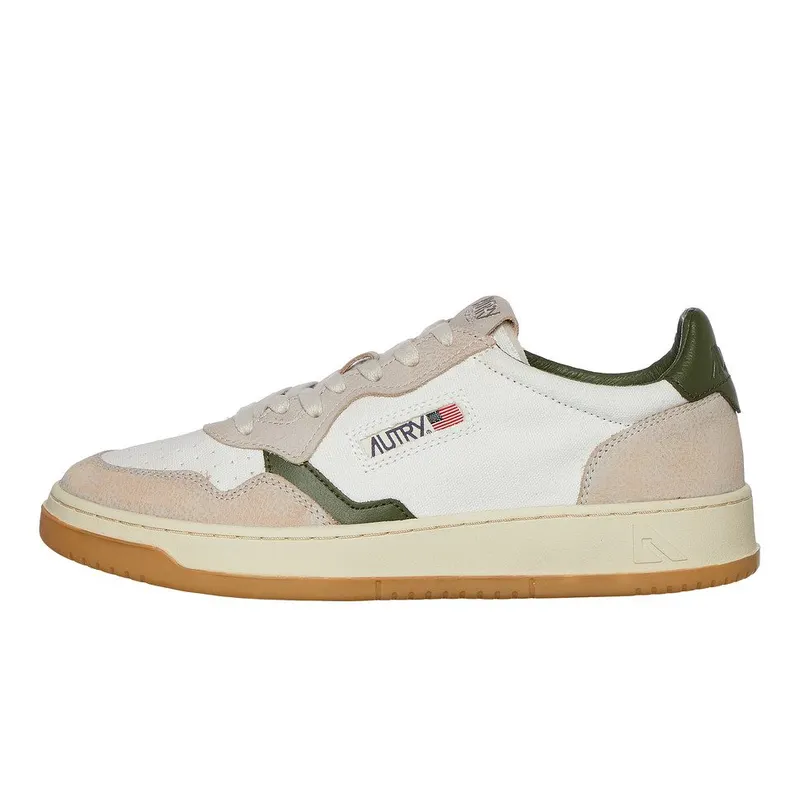Autry Medalist Low White / Cyprs (AULMDS06)