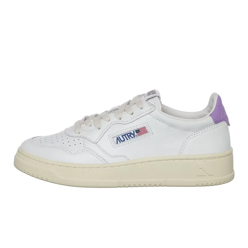 Autry Medalist Low White / Engl Lav (AULWLL59)