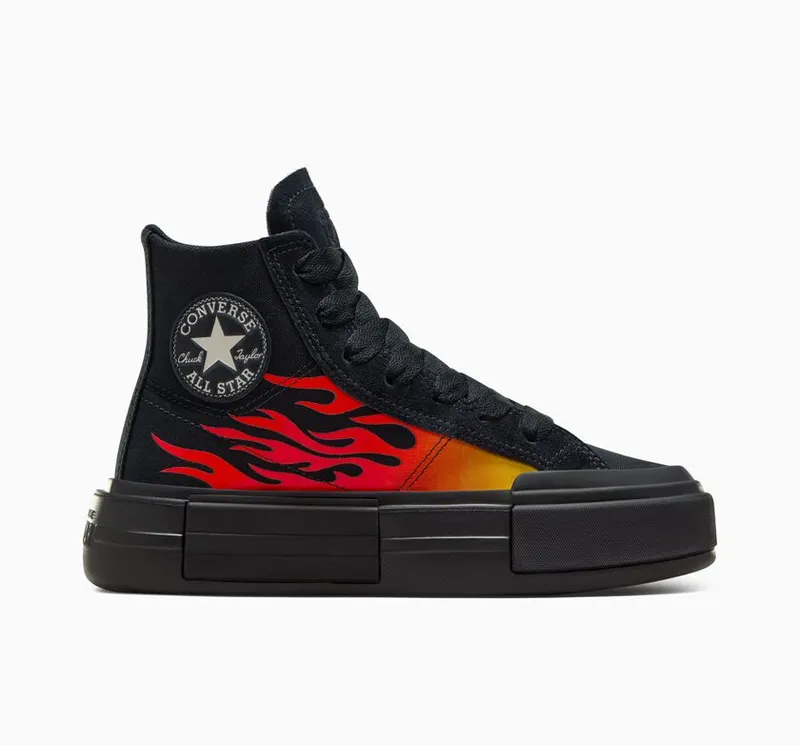 Converse Chuck Taylor All Star Cruise Flames Zwart/enamel Red/zwart (A07553C)