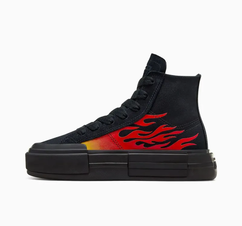 Converse Chuck Taylor All Star Cruise Flames Zwart/enamel Red/zwart (A07553C)