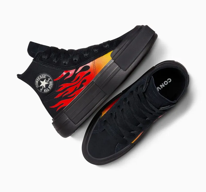 Converse Chuck Taylor All Star Cruise Flames Zwart/enamel Red/zwart (A07553C)