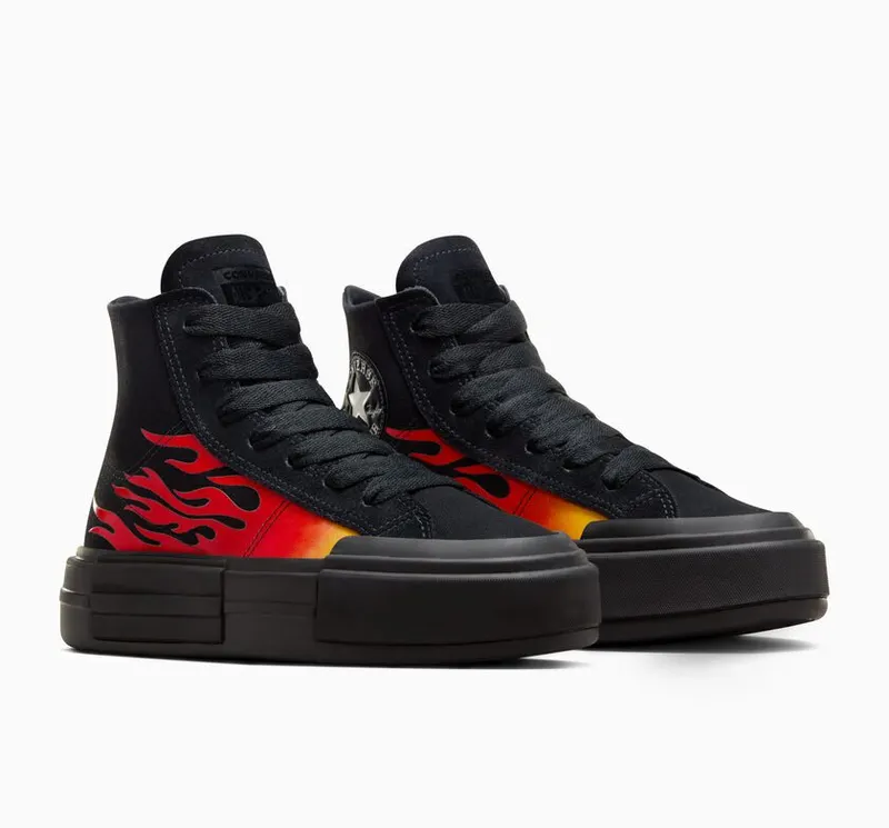 Converse Chuck Taylor All Star Cruise Flames Zwart/enamel Red/zwart (A07553C)