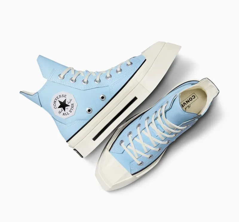 Converse Chuck 70 De Luxe Squared True Sky/egret/zwart (A07566C)