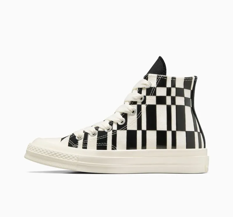 Converse Chuck 70 Checkered Egret/zwart/egret (A08764C)