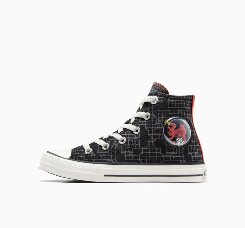 Converse Converse x Dungeons & Dragons Chuck Taylor All Star Zwart/wit/rood (A09887C)