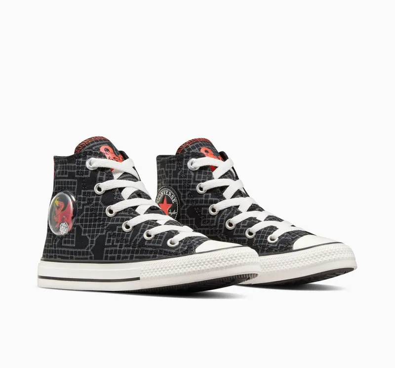 Converse Converse x Dungeons & Dragons Chuck Taylor All Star Zwart/wit/rood (A09887C)
