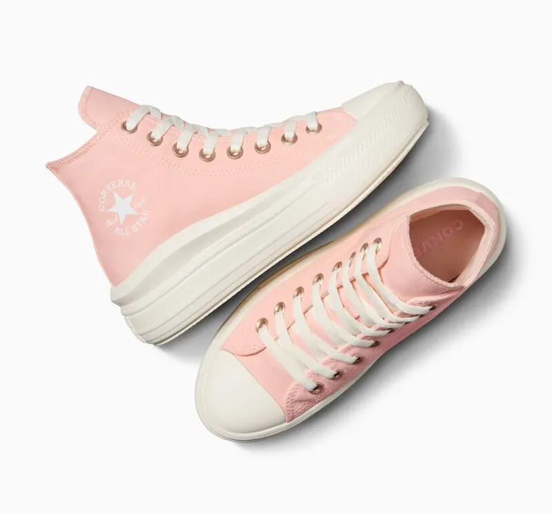Converse Chuck Taylor All Star Move Platform Soft Peach/wit/egret (A09910C)
