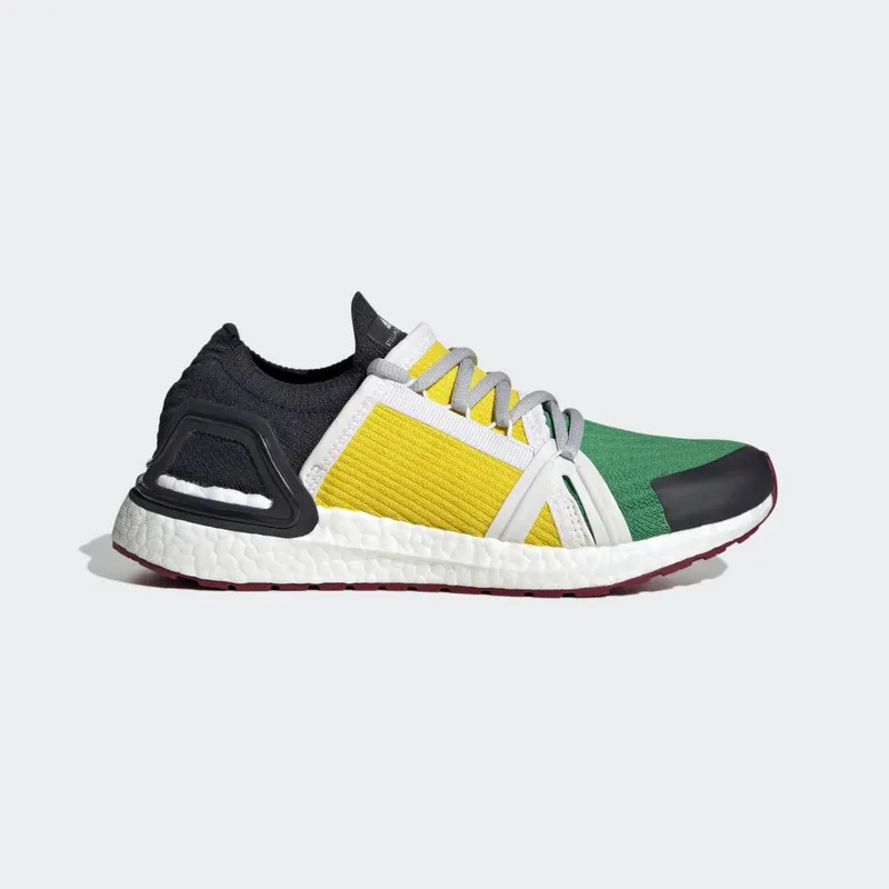 adidas adidas by Stella McCartney Ultraboost 20 Shoes Green / Yellow / Cloud White (GX1568)