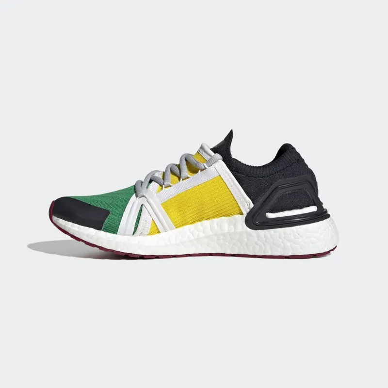 adidas adidas by Stella McCartney Ultraboost 20 Shoes Green / Yellow / Cloud White (GX1568)