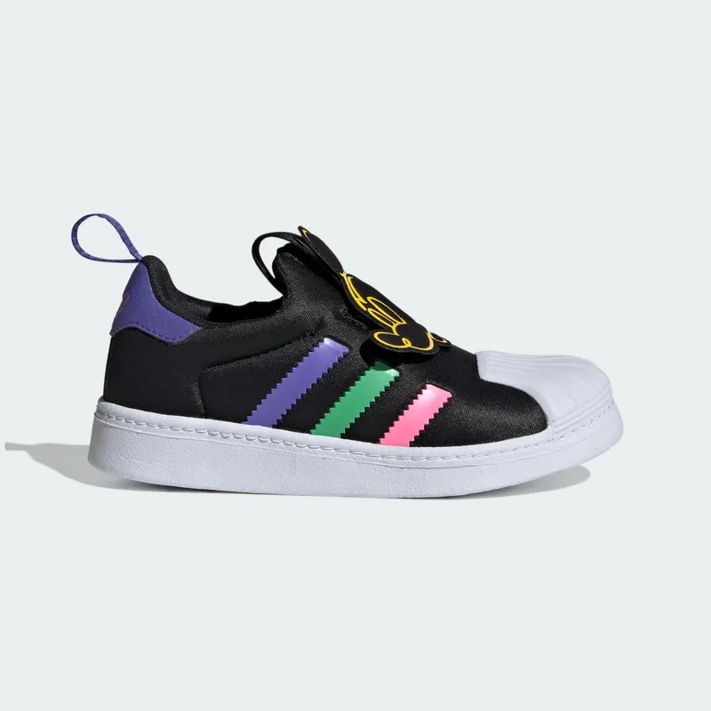 adidas adidas Originals x Disney Mickey Superstar 360 Kids Core Black / Cloud White / Yellow (IE0684)