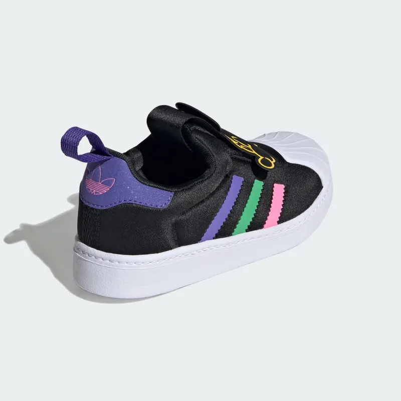 adidas adidas Originals x Disney Mickey Superstar 360 Kids Core Black / Cloud White / Yellow (IE0684)