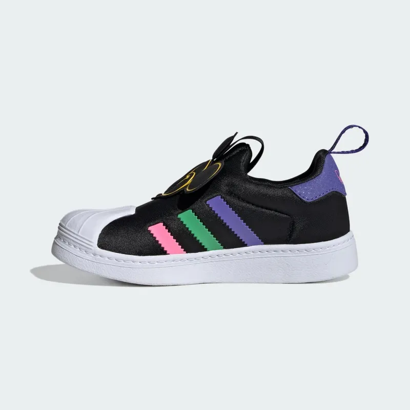 adidas adidas Originals x Disney Mickey Superstar 360 Kids Core Black / Cloud White / Yellow (IE0684)