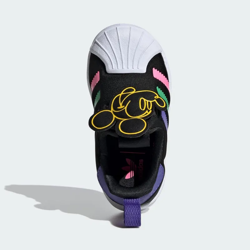 adidas adidas Originals x Disney Mickey Superstar 360 Kids Core Black / Cloud White / Yellow (IE0686)