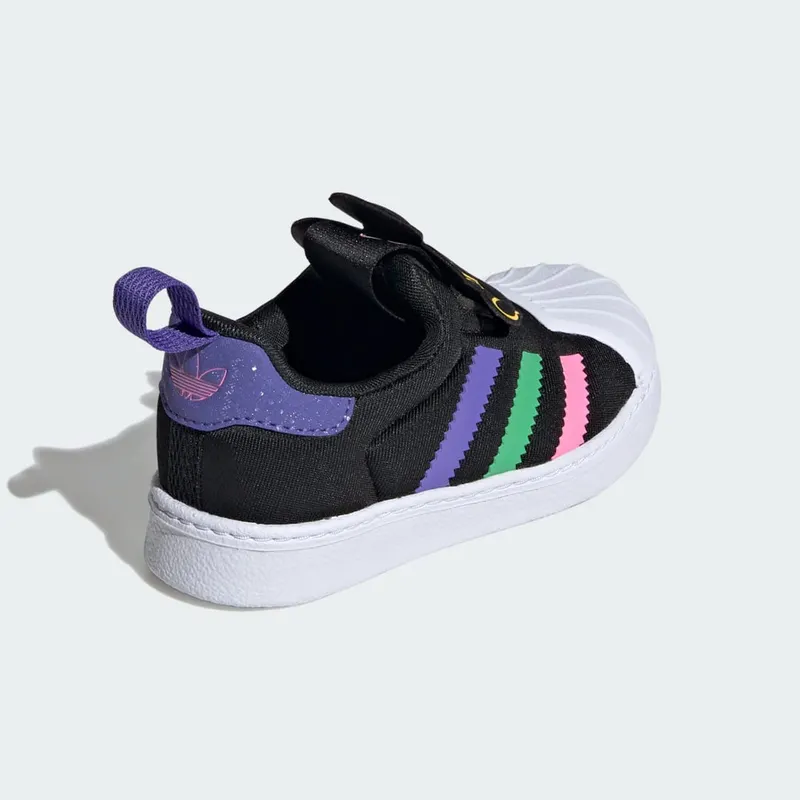 adidas adidas Originals x Disney Mickey Superstar 360 Kids Core Black / Cloud White / Yellow (IE0686)