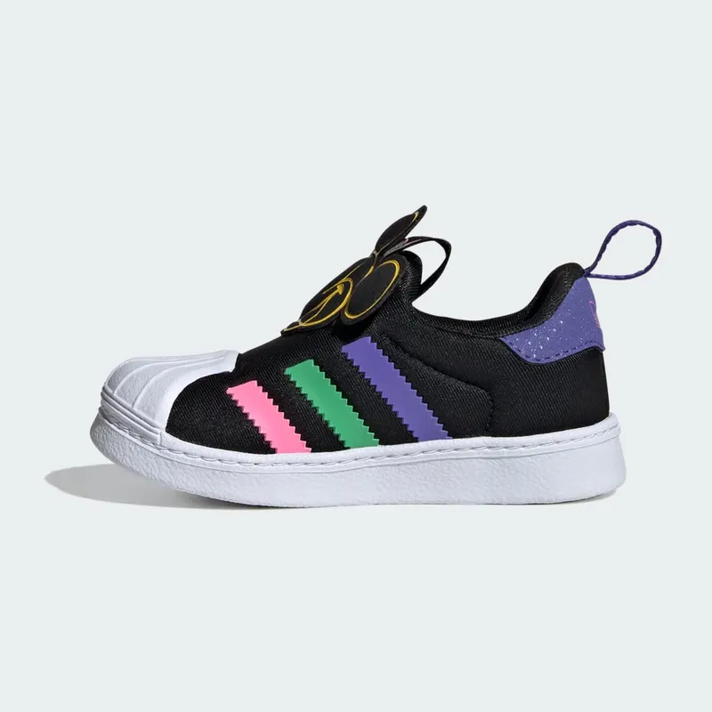 adidas adidas Originals x Disney Mickey Superstar 360 Kids Core Black / Cloud White / Yellow (IE0686)