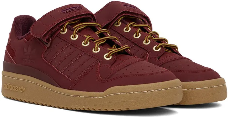 adidas Forum Low Collegiate Burgundy / Maroon / Gum (GX7077)
