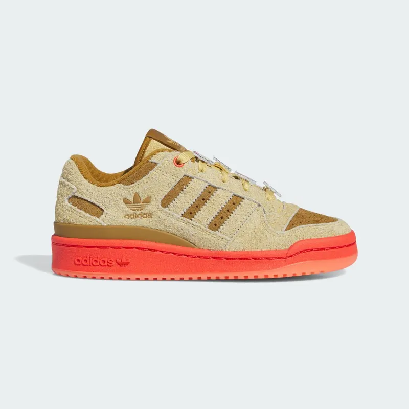 adidas Forum Low CL The Grinch Oat / Bright Red / Bronze Strata (IG7066)