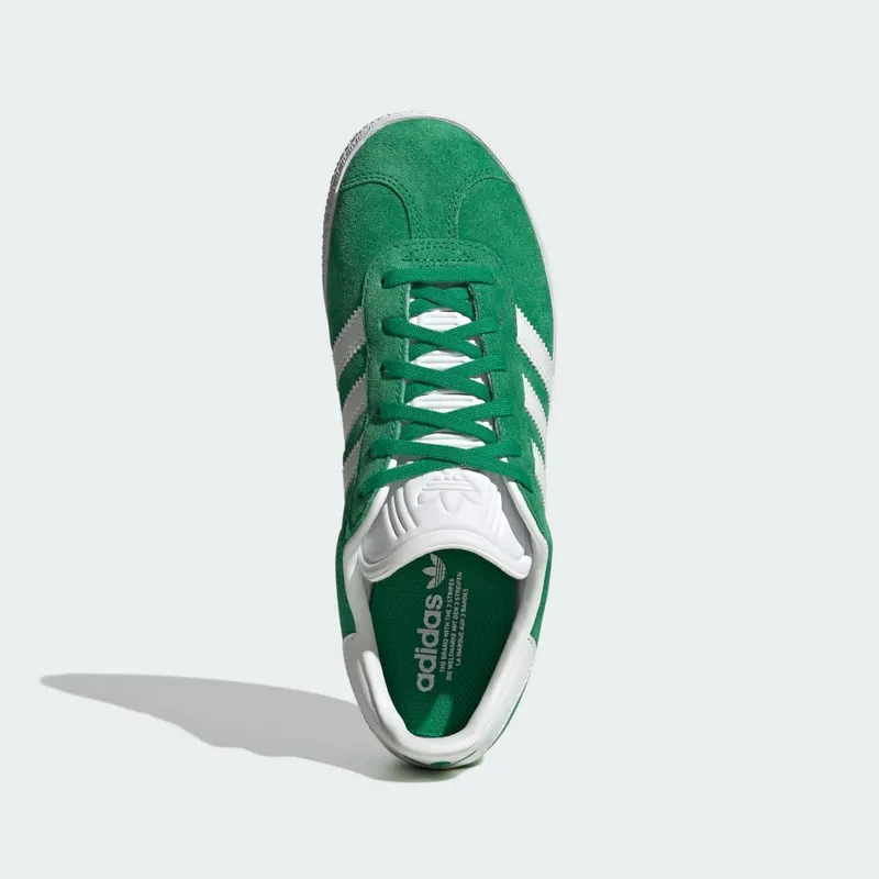adidas Gazelle Green / Cloud White / Gold Metallic (IE5612)