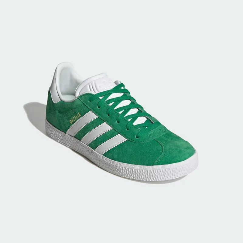 adidas Gazelle Green / Cloud White / Gold Metallic (IE5612)