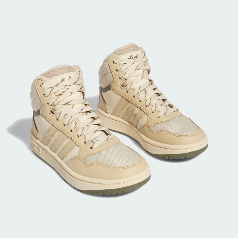 adidas Hoops Mid 3.0 Kids Magic Beige / Magic Beige / Sand Strata (IF7738)