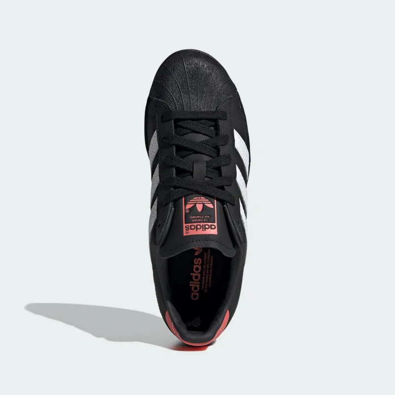 adidas Superstar 82 Core Black / Cloud White / Preloved Scarlet (IE3056)
