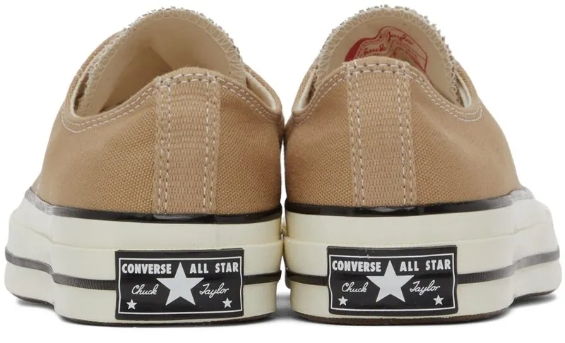Converse Tan Chuck 70 OX Sneakers (168505C)