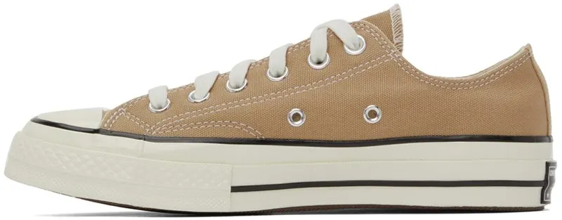 Converse Tan Chuck 70 OX Sneakers (168505C)