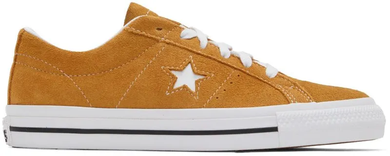 Converse Tan Suede One Star Pro Sneakers (171979C)