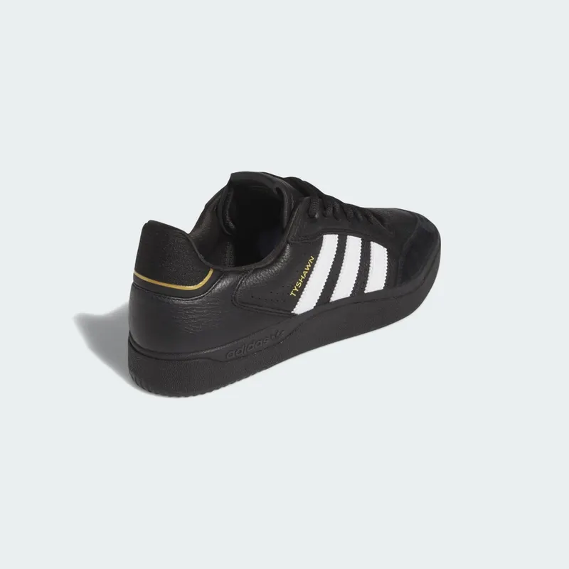 adidas Tyshawn Low Core Black / Cloud White / Gold Metallic (IE3124)
