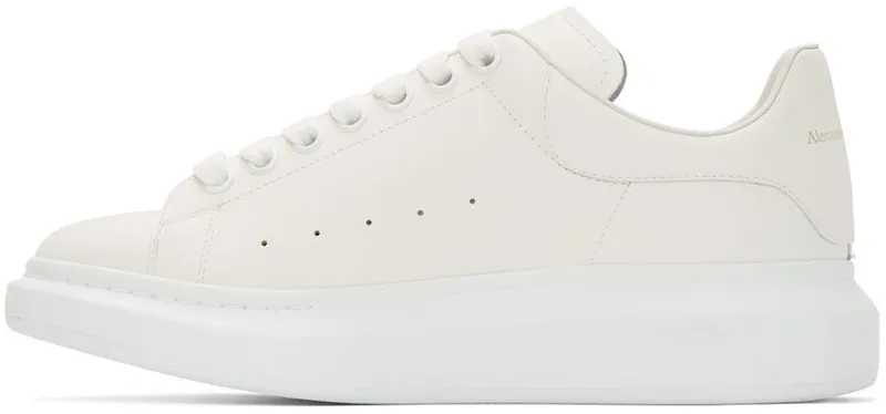 Alexander McQueen Black & White Oversized Sneakers (553680WHGP5)