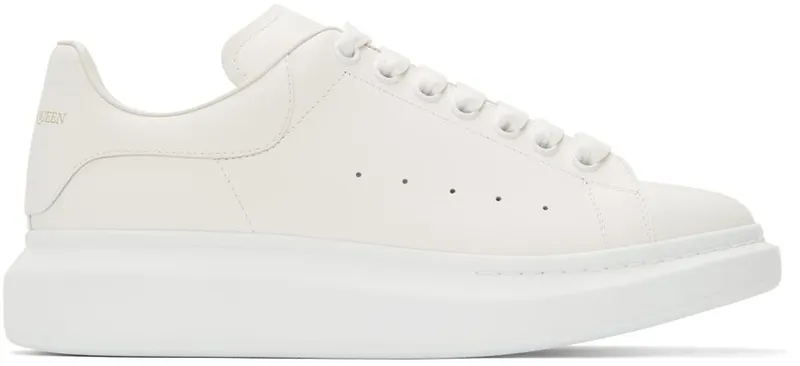 Alexander McQueen Black & White Oversized Sneakers (553680WHGP5)
