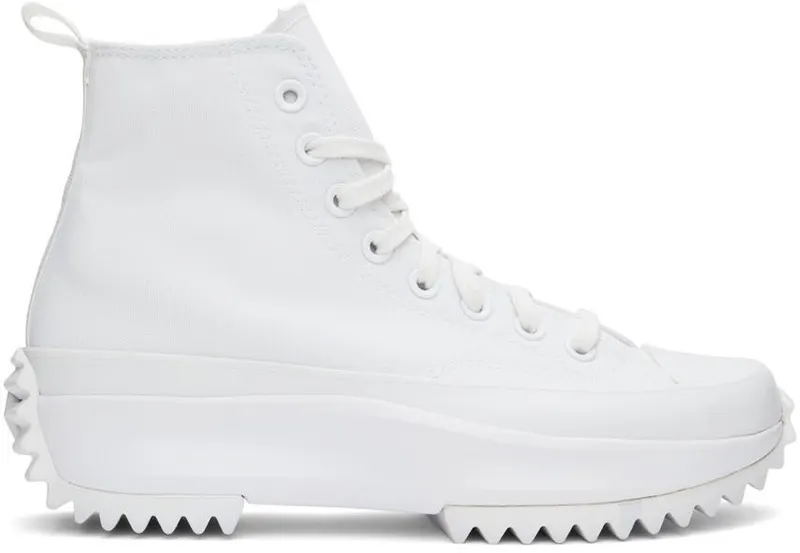Converse White Run Star Hike Sneakers (170777C)