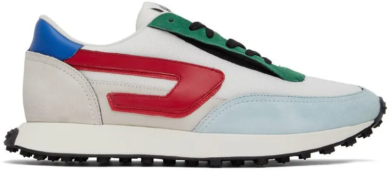 Diesel White S-Racer LC Sneakers (Y02873P4438)