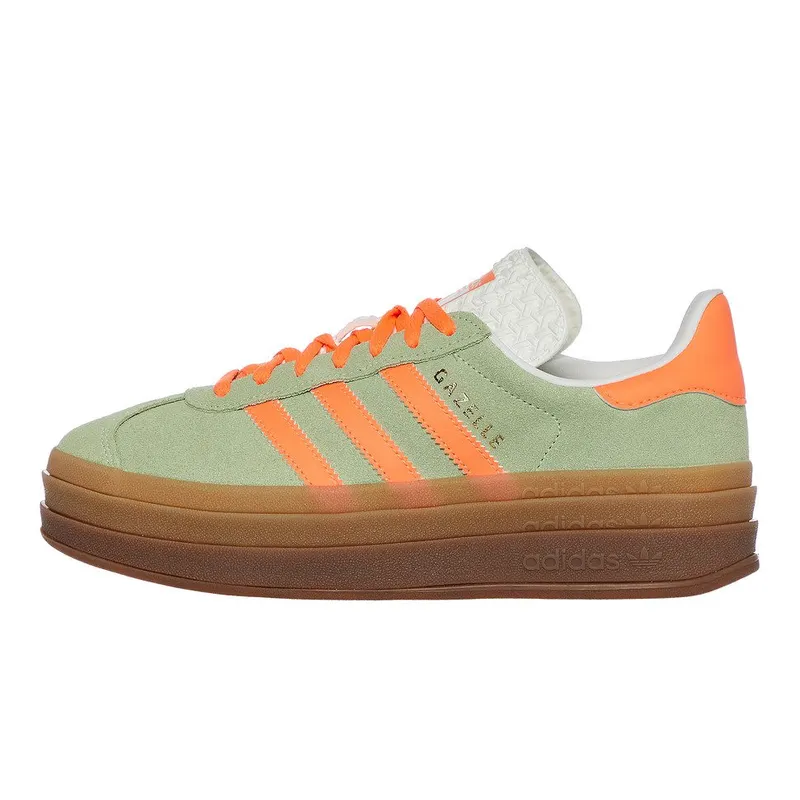 adidas Gazelle Bold W Semi Green Spark / Screaming Orange / Core White (IH7495)
