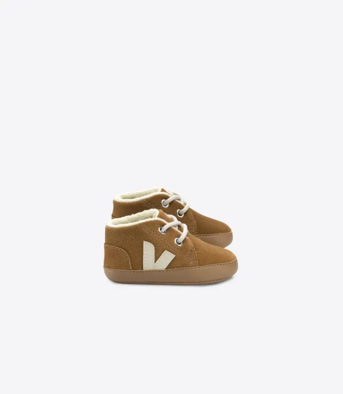 Veja BABY FURED SUEDE CAMEL PIERRE (BF0303438C)