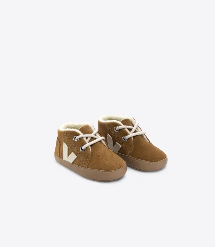 Veja BABY FURED SUEDE CAMEL PIERRE (BF0303438C)
