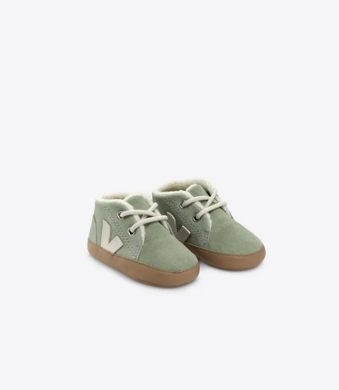 Veja BABY FURED SUEDE CLAY PIERRE (BF0303440C)