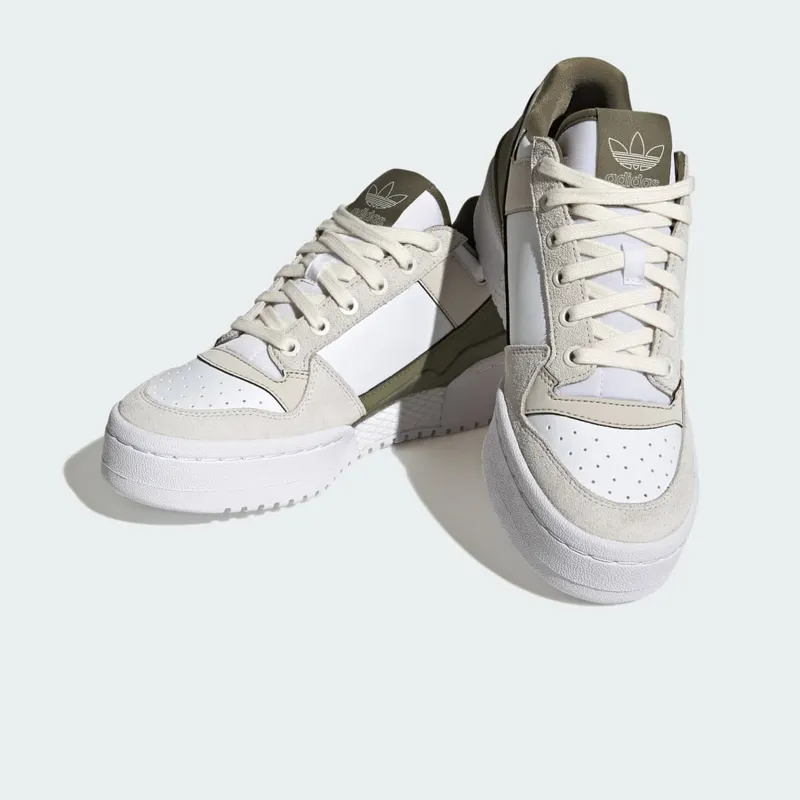 adidas Forum Bold Cloud White / Bliss / Focus Olive (IF7863)