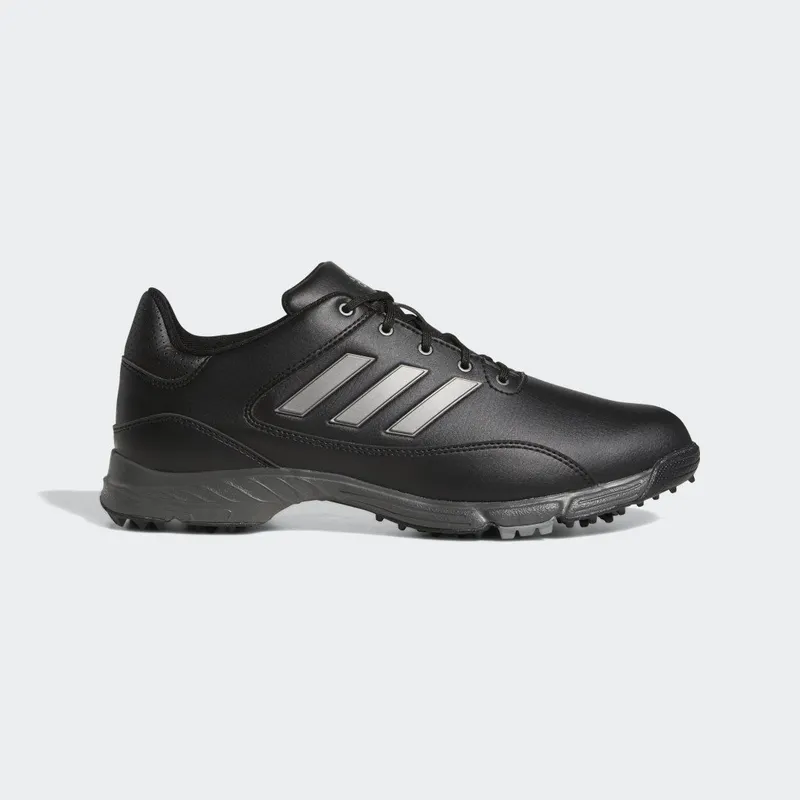 adidas Golflite Max Wide Golfschoenen Core Black / Dark Silver Metallic / Cloud White (GV9678)