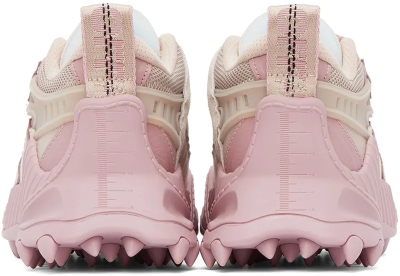 Off-White Pink & Beige Odsy 1000 Sneakers (OWIA180F22FAB0016130)