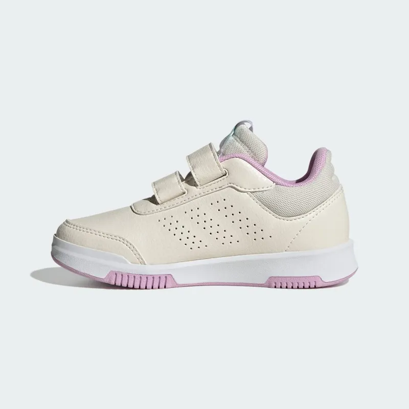 adidas Tensaur met Klittenband Chalk White / Semi Flash Aqua / Bliss Lilac (IG8583)