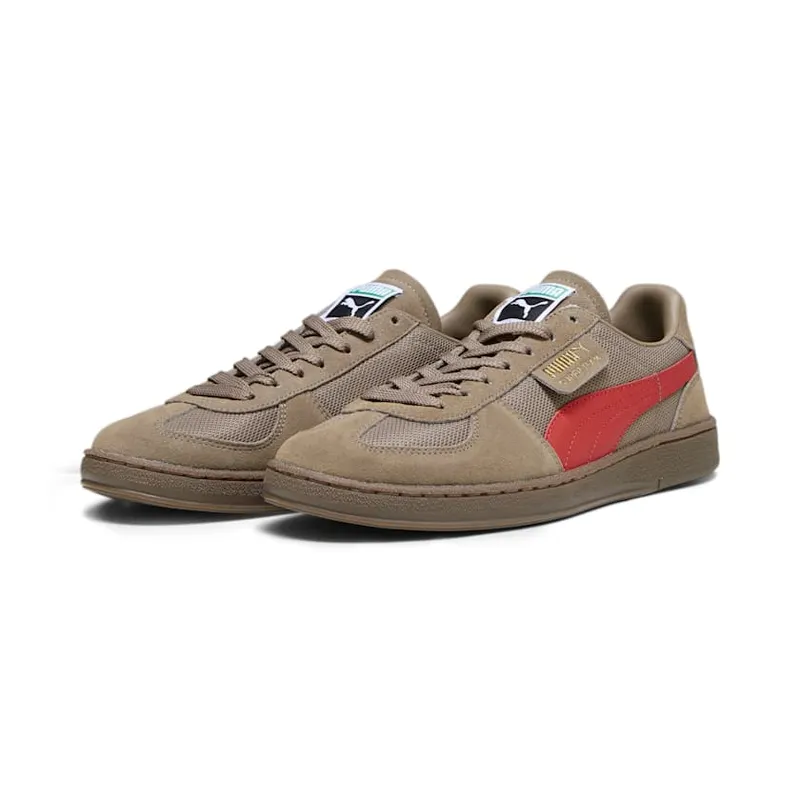Puma Super Team OG Totally Taupe / For All Time Red (390424-06)