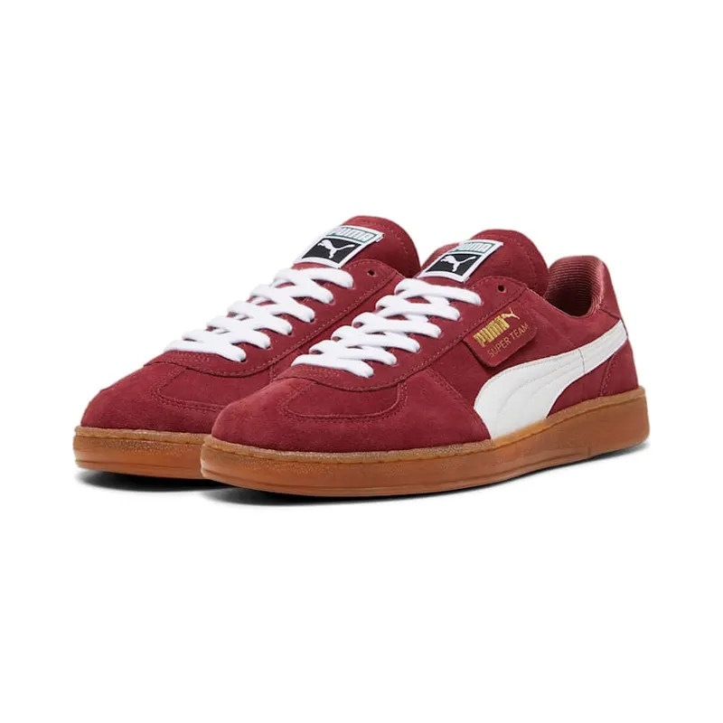 Puma Super Team Suede Team Regal Red / Puma White / Gum (397514-03)