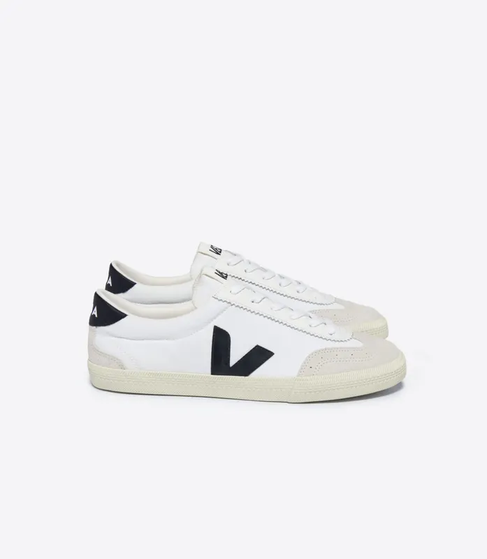 Veja VOLLEY CANVAS WHITE BLACK (VO0103524A)
