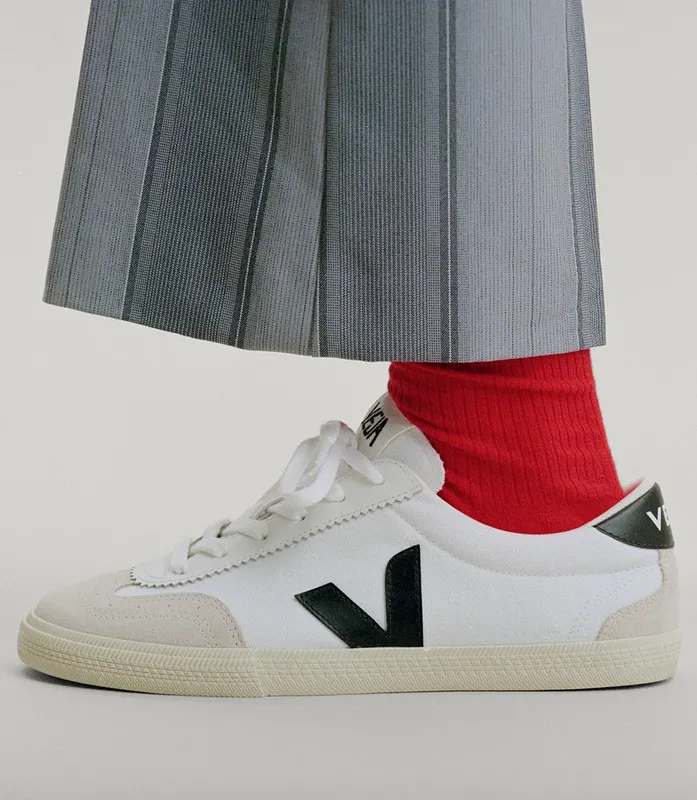 Veja VOLLEY CANVAS WHITE BLACK (VO0103524A)