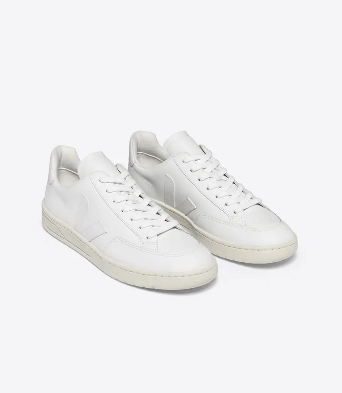 Veja V-12 LEATHER WHITE (XD022297)